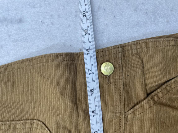 DICKIES SALOPETTE DUNGAREES WORKWEAR ΚΑΦΕ ΑΝΤΡΙΚΟ PRE OWNED XL