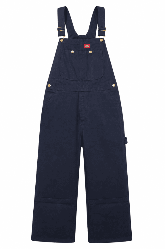 DICKIES SALOPETTE WORKWEAR NAVY MEN PRE OWNED L