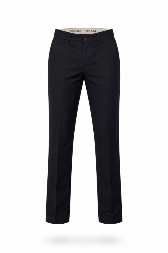 DICKIES TROUSERS CLASSIC BLACK MEN PRE OWNED L