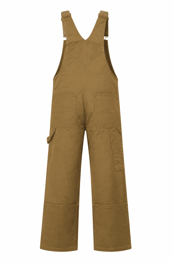 DICKIES SALOPETTE  WORKWEAR ΚΑΦΕ ΑΝΤΡΙΚΟ PRE OWNED L