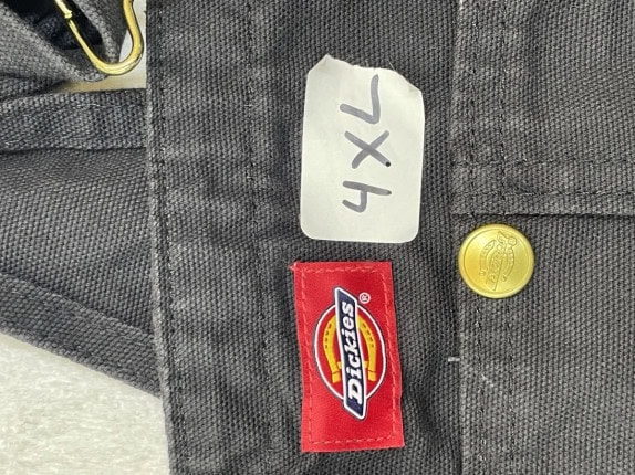 DICKIES ΠΑΝΤΕΛΟΝΙ ΜΕ ΤΙΡΑΝΤΕΣ WORKWEAR ΜΑΥΡΟ ΑΝΤΡΙΚΟ PRE OWNED 4XL