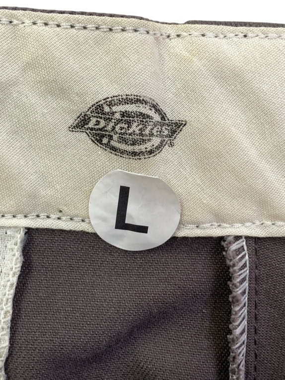 DICKIES TROUSERS MINIMAL BROWN MENS PRE OWNED L
