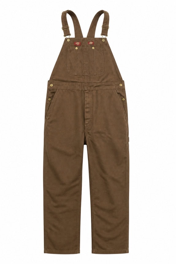 DICKIES OVERALL WORKWEAR BROWN MEN PRE OWNED 5XL