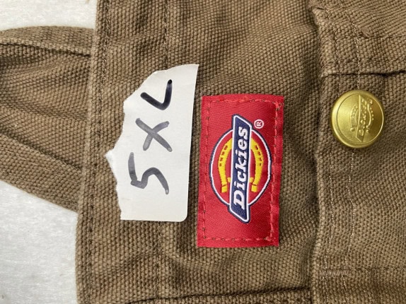 DICKIES OVERALL WORKWEAR BROWN MEN PRE OWNED 5XL