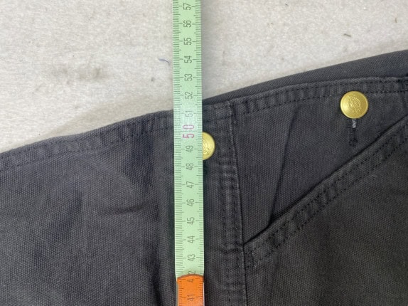 DICKIES SALOPETTE WORKWEAR NERO UOMO PRE OWNED XXL