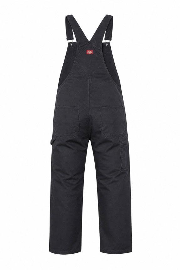 DICKIES SALOPETTE WORKWEAR NERO UOMO PRE OWNED XXL