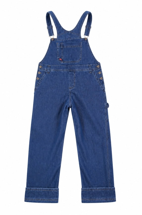 DICKIES ΠΑΝΤΕΛΟΝΙ PINAFORE DENIM BLUE ΓΥΝΑΙΚΕΙΟ PRE OWNED L