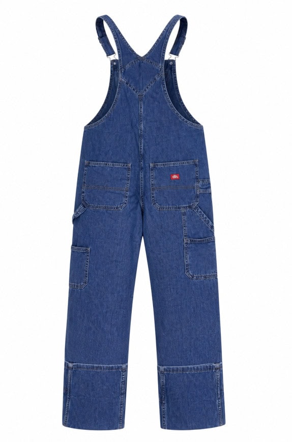 DICKIES ΠΑΝΤΕΛΟΝΙ PINAFORE DENIM BLUE ΓΥΝΑΙΚΕΙΟ PRE OWNED L