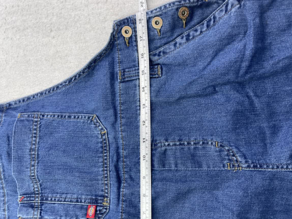 DICKIES ΠΑΝΤΕΛΟΝΙ PINAFORE DENIM BLUE ΓΥΝΑΙΚΕΙΟ PRE OWNED L