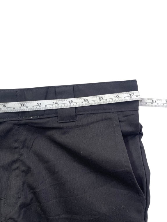 DICKIES CHINO TROUSERS MINIMAL BLACK MEN PRE OWNED L