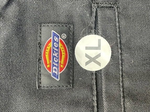 DICKIES ΠΑΝΤΕΛΟΝΙ WIDE LEG ΜΑΥΡΟ ΑΝΤΡΙΚΟ PRE OWNED XL