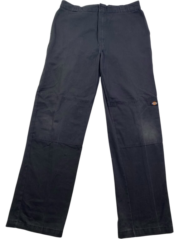 DICKIES ΠΑΝΤΕΛΟΝΙ WORKWEAR DOUBLE KNEE LOGO ΜΑΥΡΟ UNISEX XL