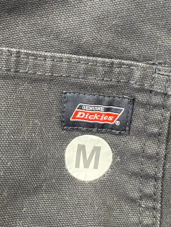 DICKIES WORKWEAR PANTS FADED BLACK MENS PRE OWNED M