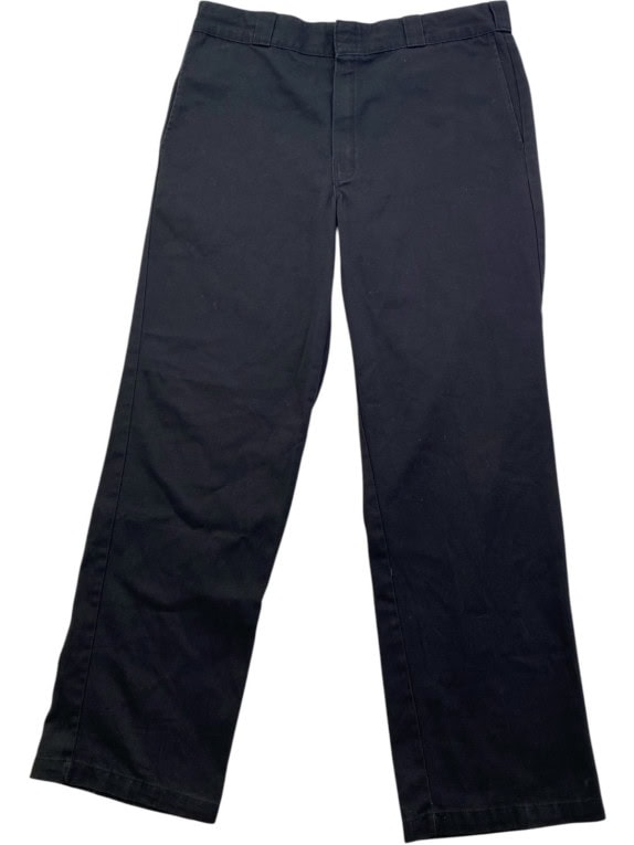 DICKIES PANTALONI WORKWEAR NERI UOMO PRE OWNED L