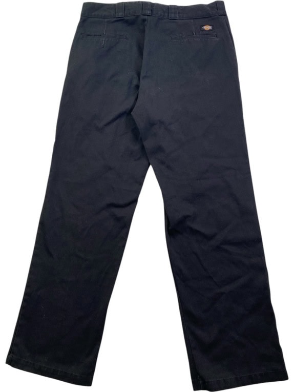 DICKIES PANTALONI WORKWEAR NERI UOMO PRE OWNED L