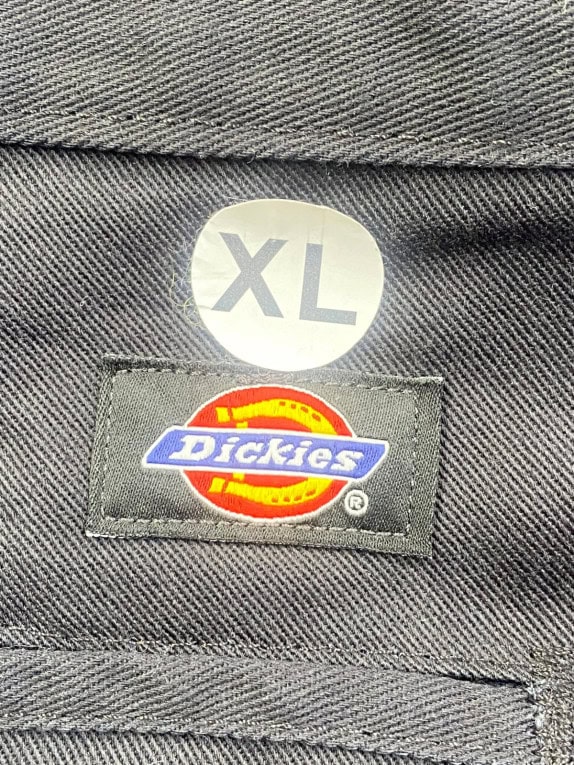 DICKIES PANTALONI WORKWEAR NERO UOMO PRE OWNED XL