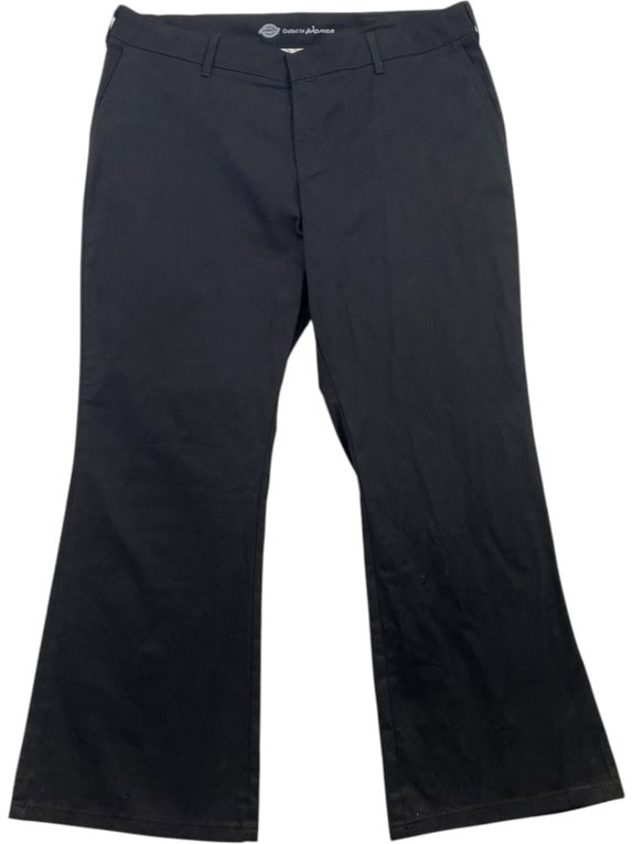 DICKIES PANTS WORKWEAR BLACK WOMENS PRE OWNED 3XL