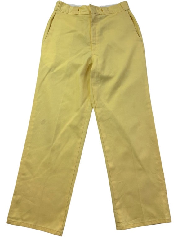 DICKIES PANTALONI WORKWEAR SENAPE UOMO PRE OWNED S