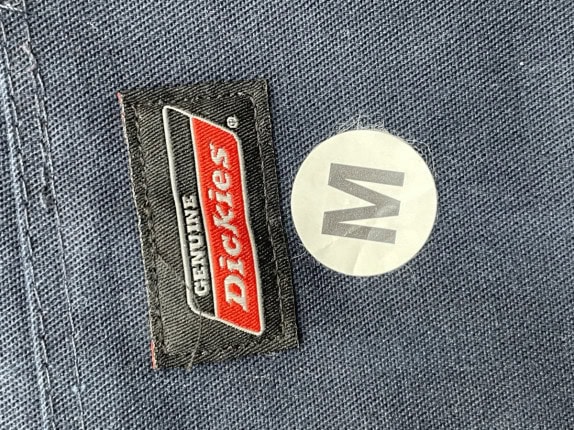 DICKIES PANTALONI WORKWEAR BLU UOMO PRE OWNED M