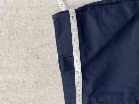 DICKIES TROUSERS WORKWEAR NAVY MENS PRE OWNED L