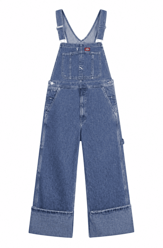 DICKIES TUTA DENIM VINTAGE BLU DONNA PRE OWNED L