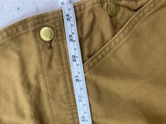 DICKIES ΠΑΝΤΕΣΟΝΙ ΔΕΡΜΑΤΙΝΕΣ ΤΙΡΑΝΤΕΣ CARPENTER ΚΑΦΕ ΑΝΤΡΙΚΟ PRE OWNED 5XL