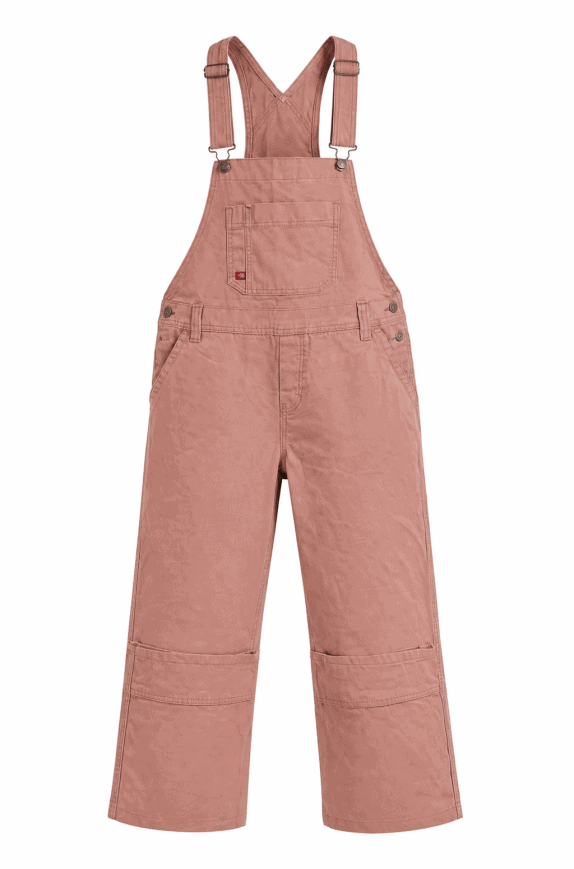 DICKIES PINAFORE OVERALLS MINIMAL PINK ΓΥΝΑΙΚΕΙΟ PRE OWNED XL