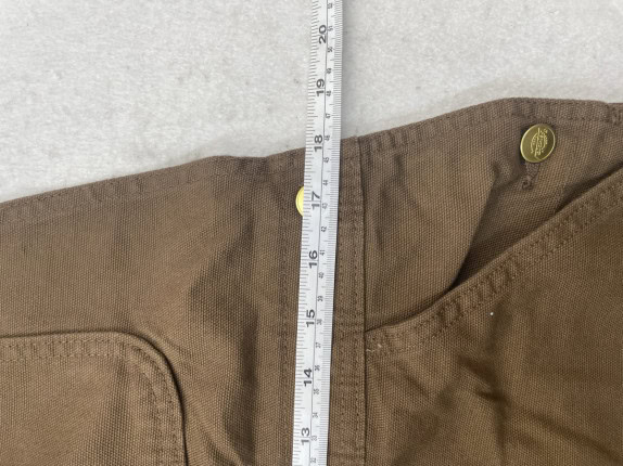 DICKIES SALOPETTE DUNGAREE WORKWEAR ΚΑΦΕ ΑΝΤΡΙΚΟ PRE OWNED XL