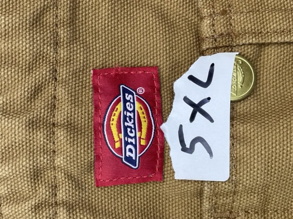 DICKIES SALOPETTE ΧΑΡΑΚΤΗΡΙΣΤΙΚΑ ΚΑΦΕ UNISEX PRE OWNED 5XL