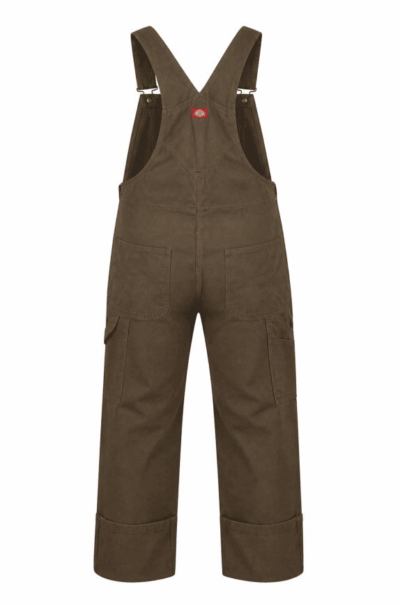 DICKIES SALOPETTE CARGO WORKWEAR ΚΑΦΕ ΑΝΔΡΙΚΟ PRE OWNED L