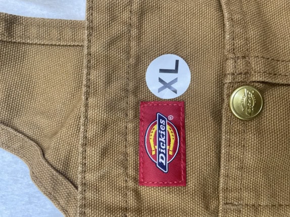 DICKIES ΠΟΛΛΑΠΛΕΣ ΤΣΕΠΕΣ ΣΑΛΟΠΕΤΑ CARPENTER ΚΑΦΕ ΑΝΤΡΙΚΟ PRE OWNED XL
