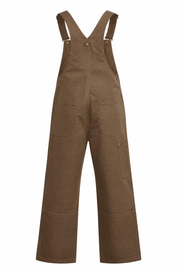 DICKIES SALOPETTE WORKWEAR MARRONE UOMO PRE OWNED L