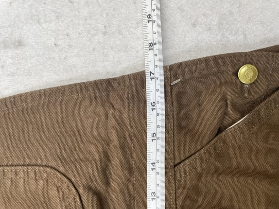 DICKIES SALOPETTE WORKWEAR MARRONE UOMO PRE OWNED L