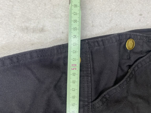 DICKIES SALOPETTE DA LAVORO NERA UOMO PRE OWNED XXL