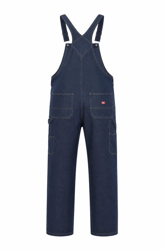 DICKIES ΠΟΛΥΤΣΕΠΟ ΦΟΡΜΑ DENIM ΣΚΟΥΡΟ ΜΠΛΕ ΑΝΤΡΙΚΟ PRE OWNED 4XL