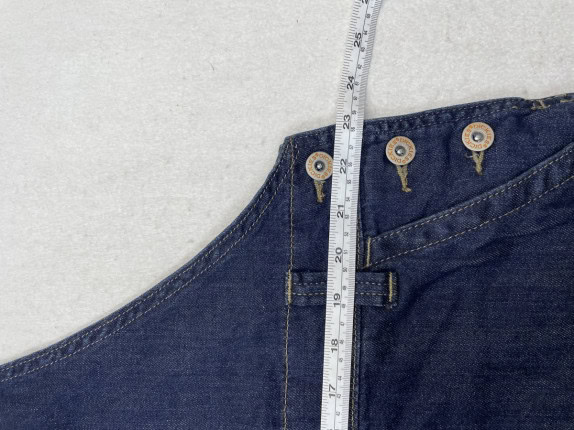 DICKIES ΠΟΛΥΤΣΕΠΟ ΦΟΡΜΑ DENIM ΣΚΟΥΡΟ ΜΠΛΕ ΑΝΤΡΙΚΟ PRE OWNED 4XL