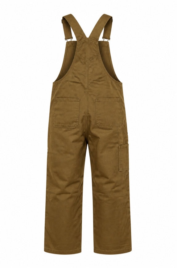 DICKIES SALOPETTE UTILITY MARRONE WOMAN PRE OWNED XS