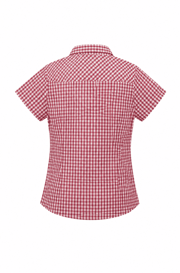 DICKIES SHIRT CHECKED PINK WOMEN PRE OWNED S