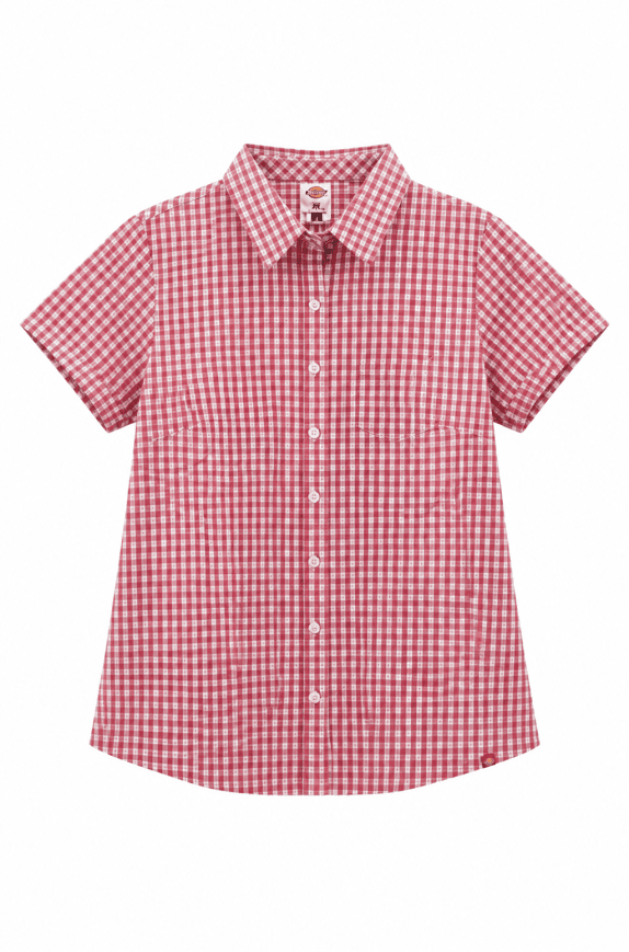 DICKIES ΠΟΥΚΑΜΙΣΟ ΡΙΓΕ ΚΑΡΟ ΡΟΖ ΓΥΝΑΙΚΕΙΟ PRE OWNED S