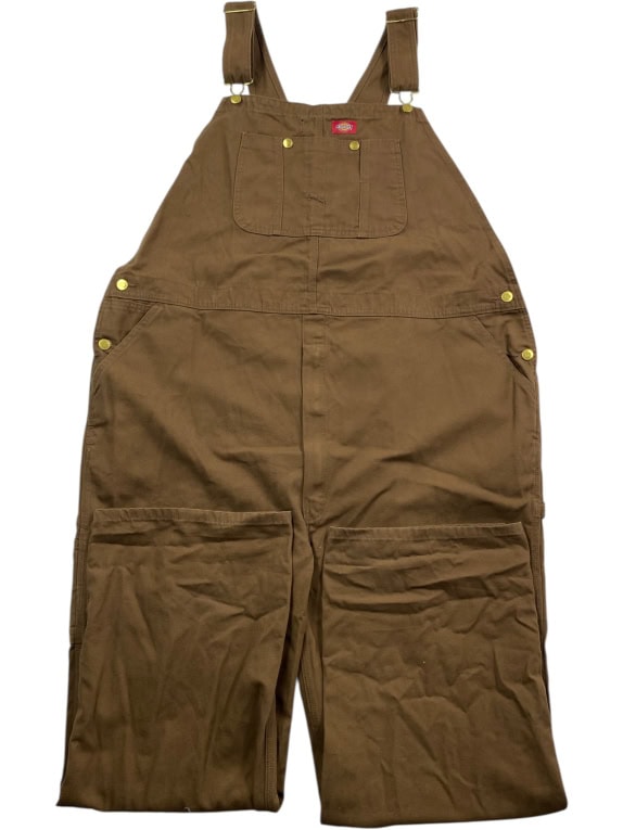 DICKIES Σαλοπέτα Εργασίας VINTAGE Logo Καφέ Unisex  5XL