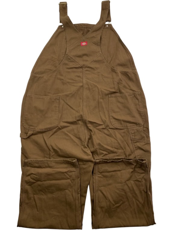 DICKIES Σαλοπέτα Εργασίας VINTAGE Logo Καφέ Unisex  5XL