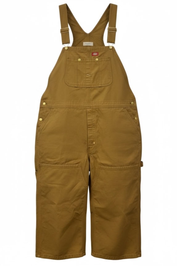 DICKIES OVERALLS WORKWEAR CAMEL UNISEX PRE OWNED XXL