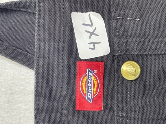 DICKIES ΣΑΛΟΠΕΤΑ WORKWEAR ΜΑΥΡΟ ΑΝΤΡΙΚΟ PRE OWNED 4XL