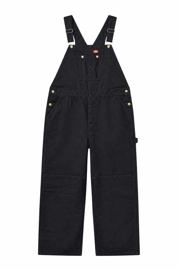 DICKIES OVERALLS WORKWEAR BLACK MEN PRE OWNED 4XL
