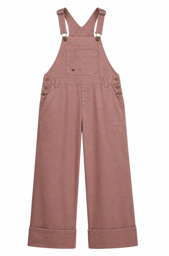 DICKIES SALOPETTE  WORKWEAR PINK GYNAIKEIO PRE OWNED 2XL