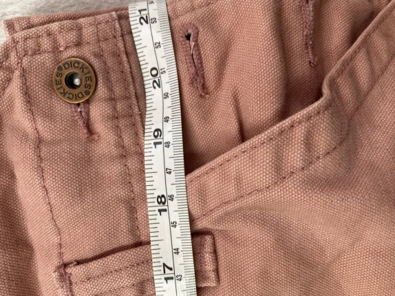 DICKIES SALOPETTE  WORKWEAR PINK GYNAIKEIO PRE OWNED 2XL