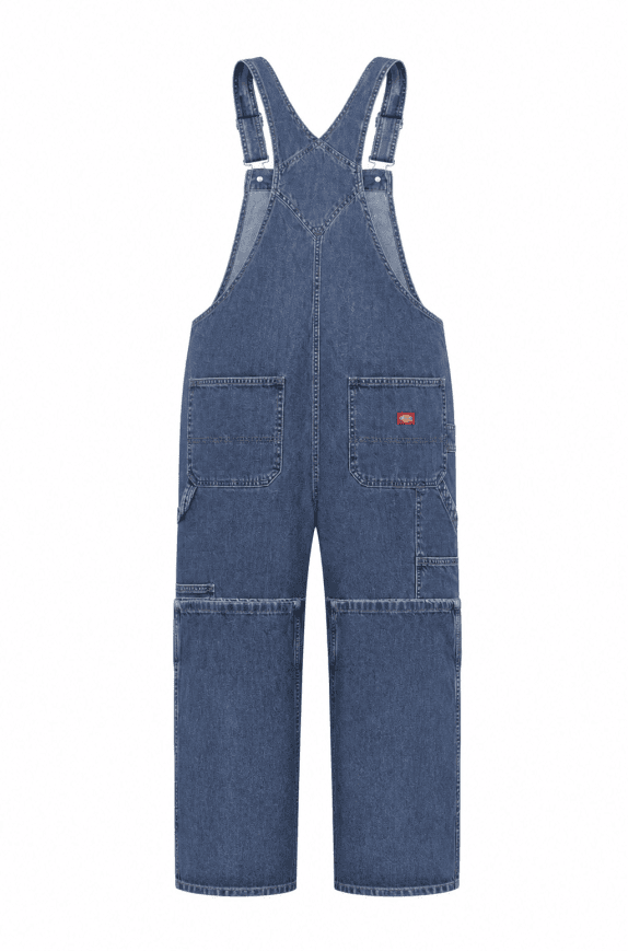 DICKIES SALOPETTE OVERSIZE BLU DONNA PRE OWNED XL