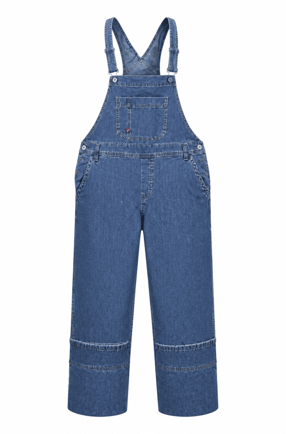 DICKIES SALOPETTE OVERSIZE BLU DONNA PRE OWNED XL
