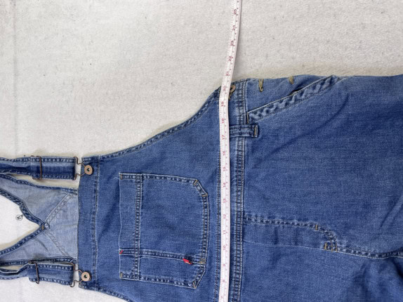 DICKIES SALOPETTE OVERSIZE BLU DONNA PRE OWNED XL