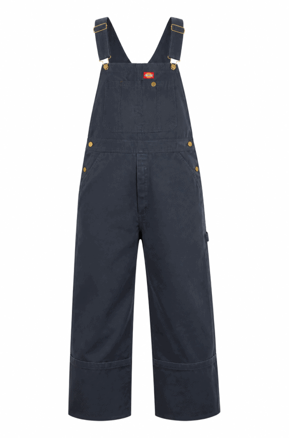 DICKIES SALOPETTE WORKWEAR ΜΑΥΡΟ ΑΝΤΡΙΚΟ PRE OWNED XL